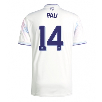 Billige Fotballdrakt Aston Villa Pau Torres #14 Replika Tredjedrakt 2025-26 Kortermet